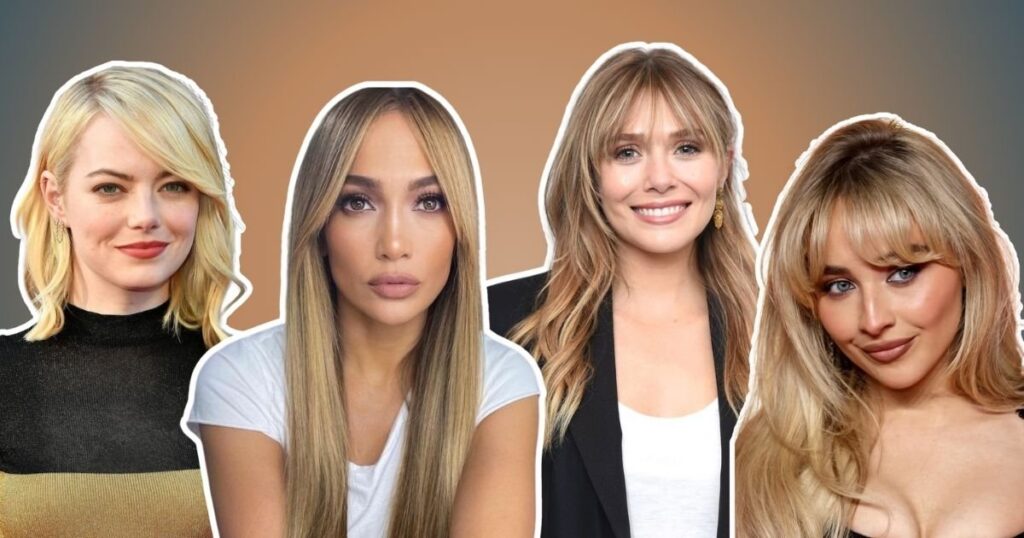 Long Curtain Bangs