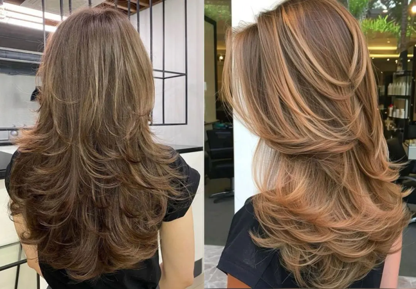 Butterfly Haircut Long Hair