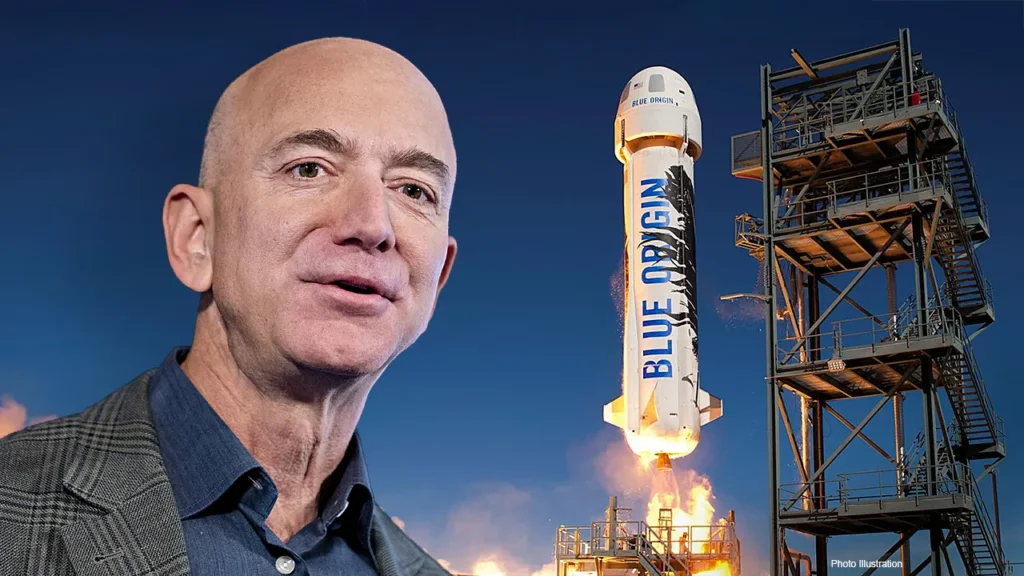 Jeff Bezos Rocket