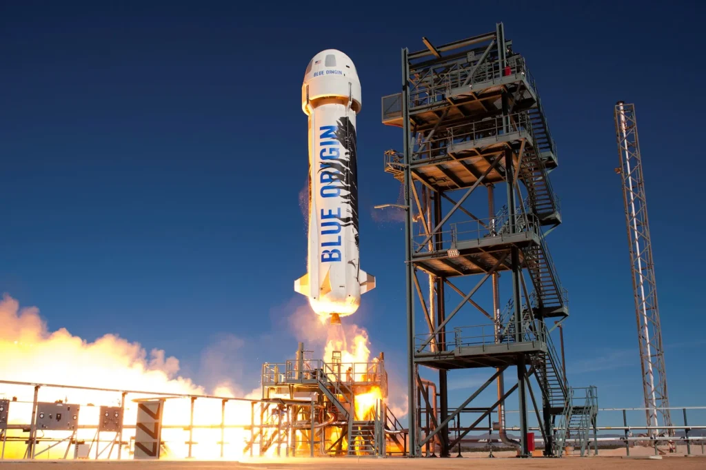 Jeff Bezos Rocket